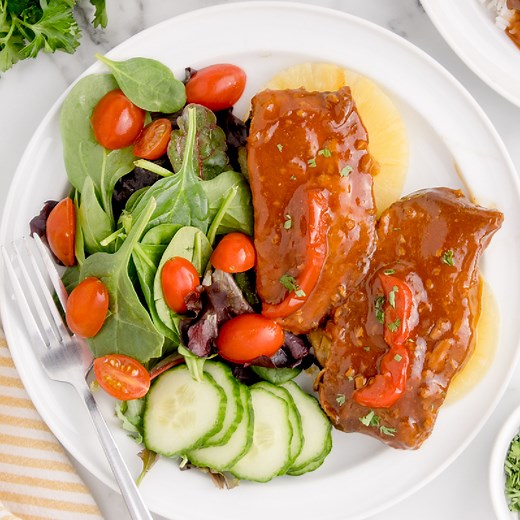 Slow Cooker Hawaiian Pork Chops