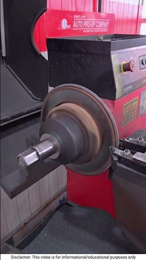 Ford Marquis | Rear Brake Rotor Resurfacing | Step by Step #shortsfeed #mechanic #usa