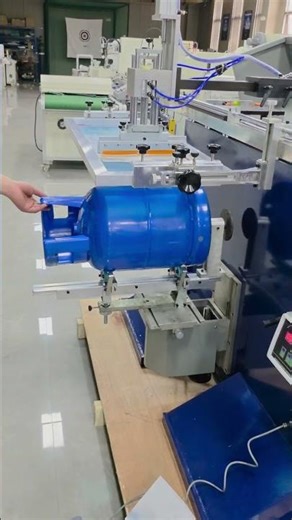 Automatic/Manual LPG Cylinder Screen Printing Machine #screen printing machine