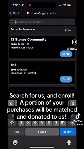 How to sign up for Kroger Community Rewards (mobile)