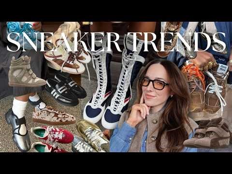 THE TOP SNEAKER & TRAINER TRENDS 2026 -What sneakers to wear for SPRING/Easy wearable trainer trends