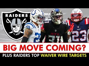 Raiders Planning To Make BIG Move After NFL Roster Cuts? Raiders Waiver Wire Targets