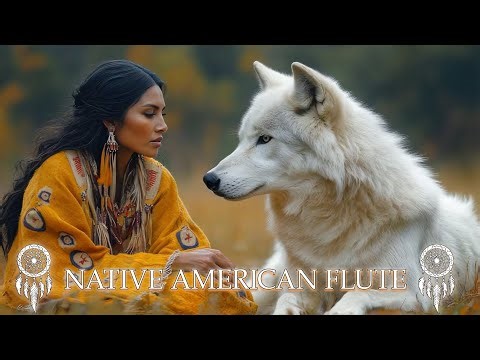 Whispers of the White Wolf - Relax and Heal Your Soul - Native American Flute Music for Deep Sleep