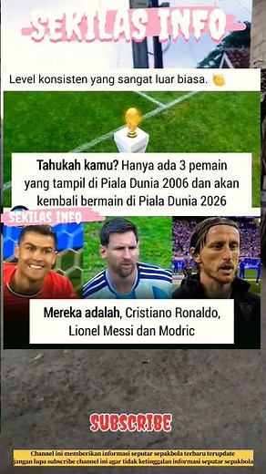 Level konsisten yang sangat luar biasa. 👏