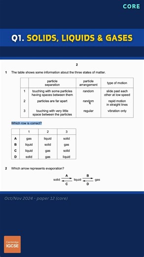 IGCSE Chemistry - Multiple Choice (2025) A* exam prep! #chemistry #exams #revision