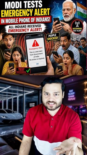 'Emergency Alert' Sent By Modi Nationwide – What’s Going On? #shorts