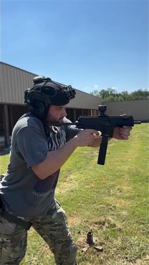 The B&T GHM9 Gen 2 is a modular, semi-automatic 9mm pistol-caliber carbine