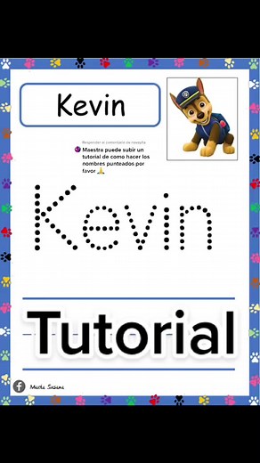 Cómo hacer letras punteadas en Word y Canva
