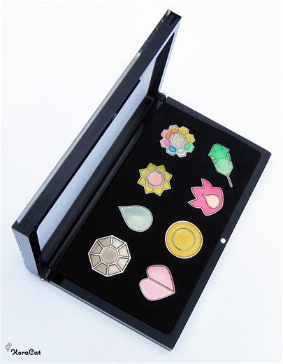 Kanto Gym Badges - Gen 1 - Etsy