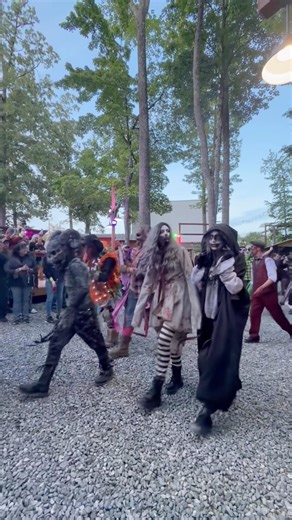 The Monsters of Halfway to Halloween at Woods of Terror! #woodsofterror #halloween #halfway