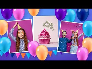 “Birthday Party” Slideshow Template 🎈