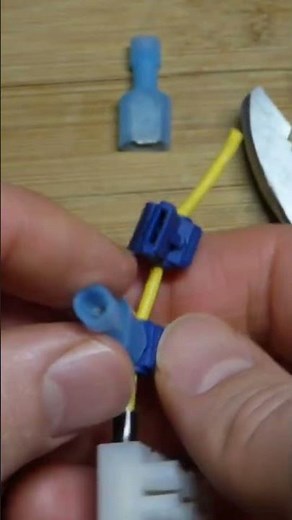 How To Attach T Tap Wire Spade Connectors To A Wire