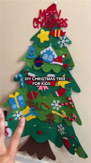 This DIY Kids Christmas Tree is the cutest holiday activity EVER! 🎄✨ It comes with 31 detachable ornaments mini lights, and lets your little ones decorate, recreate & stay busy for HOURS. Under $12 FREE shipping… literally a no-brainer! They did not last last year — they sold out over and over again. If you want one this year… grab it NOW before they’re gone again! 🎁🔥 #DIYChristmasTree #kKidsChristmasTree #ChristmasTree #DIYdsHolidayActivity #tiktokshopblackfriday