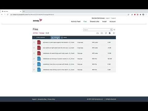 Demo | Download files and folders in bulk with Syncplicity