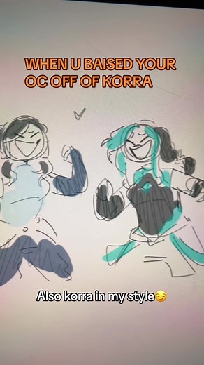 Korra Inspired OC Creation & Drawing
