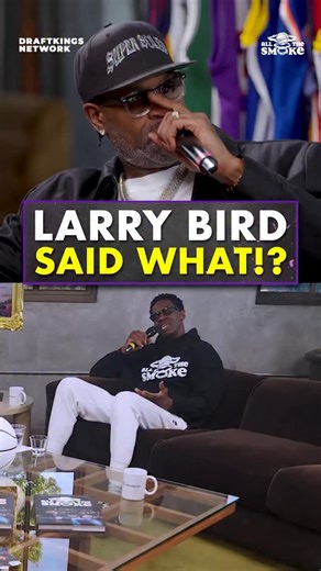 Larry Bird was talkin WILD mid-game 😳 Mad Max says things escalated after the pump fake. | allthesmoke