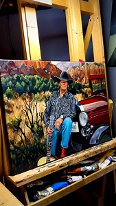 12K views · 137 reactions | A new commission, fresh off the easel 鸞...