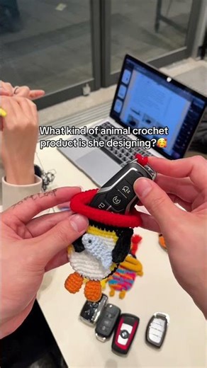 #crochet #handmade #keycover #keycase