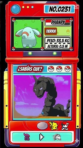 Phanpy: the baby Pokémon with incredible STRENGTH 🐘😱 #pokemon #pokedex #kanto