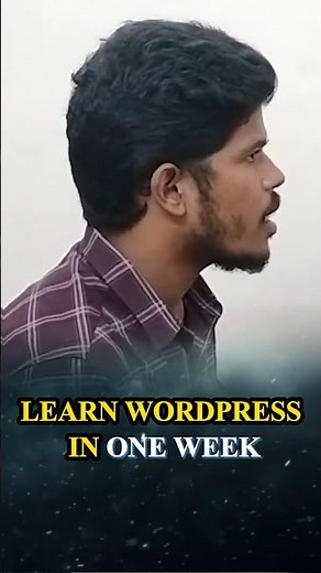 Learn WordPress in One Week! 🗓️ (Tamil) | WordPress for beginners