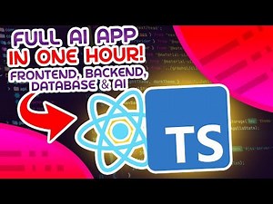 Full Stack AI Web App Tutorial (TypeScript/React/AI/LLMs)