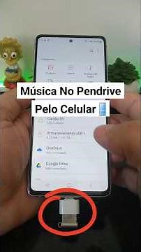 Como passar música do celular para o pendrive (Android)