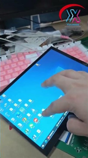 10.1" TFT LCD with Capacitive Touch Screen Test | Industrial Display Solution #industrialdisplay