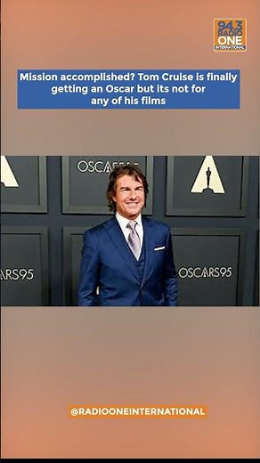 Mission Accomplished! Tom Cruise Finally Nabs an Oscar