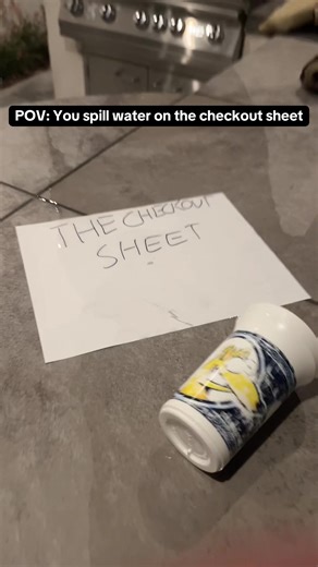 Don’t be a silly goose. Use Stack and never have a checkout sheet to ruin in the first place. Link in bio to get your 7‑day free trial.