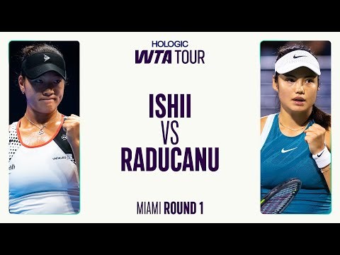 Sayaka Ishii vs. Emma Raducanu | 2025 First Round Miami | WTA Match Highlights
