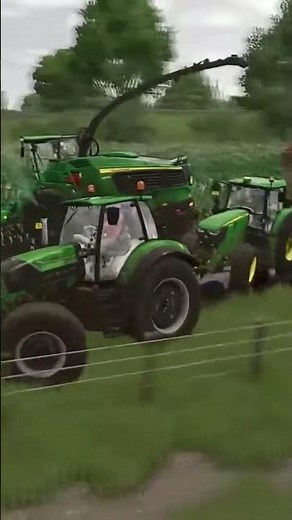 John Deere + Deutz-fahr Team Up un Deep Mud!