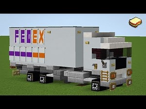 Minecraft | How to make a FedEx Truck