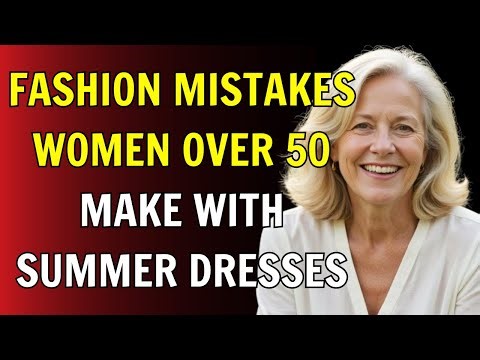 How Not To Wear Summer Dresses Over 50: Fashion Mistakes Women Over 50 Make With Summer Dresses