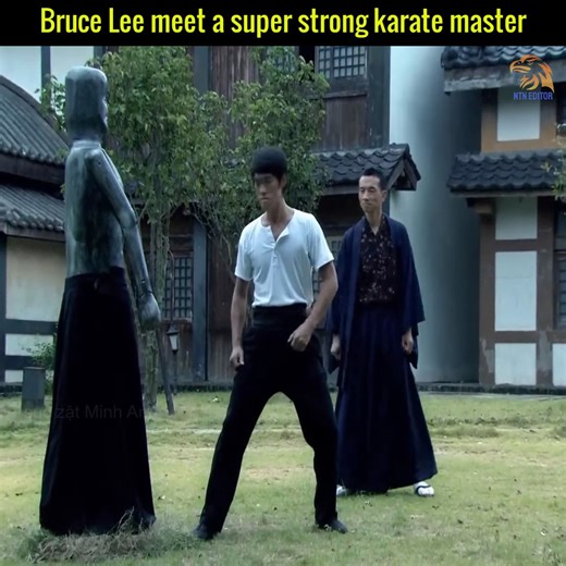Bruce Lee defeated a super strong karate master thanks to his will and hard practice | Film 24h