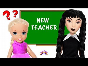 Elsie and Annie have a Strict Teacher at School