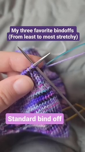 20K views · 151 reactions |  My three favorite bind offs!  I use standard bind off, suspended bind off, and Icelandic bind off the most. Save this post for the next time you need to choose a bind off  | Knitlifeoils | Facebook