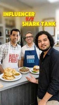 Influencer vs Shark Tank 😳 | Whose Food Is Better?