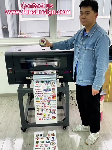 Funsun UV&DTF Printer on TikTok