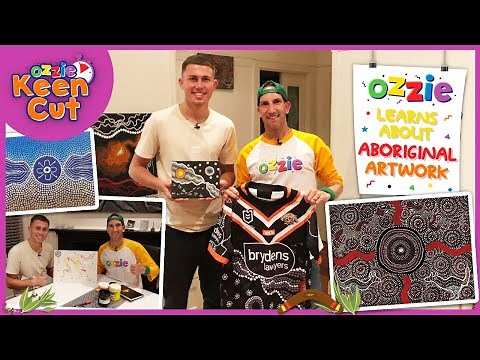 Learn About Aboriginal Art With Ozzie + Billy Reynolds | Indigenous Art Educational Video For Kids
