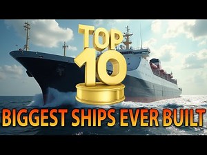 The 10 Biggest Ships Ever Built | Massive Ocean Engineering Wonders