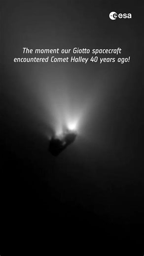 POV: you’re flying towards Comet Halley ☄️