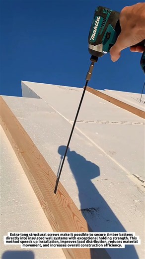 Long Screw Fastening Technique