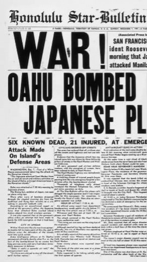 USA vs Japan WW2 Timeline 1941 - 1945