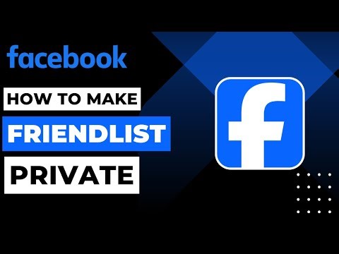 How To Make Friendliest Private On Facebook !