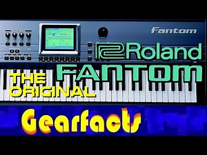 The original Roland Fantom synthesizer is GREAT