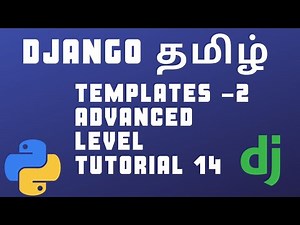 django templates #2 | jinja templates | Tamil | tutorial 14