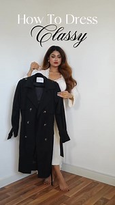 98 reactions · 7 comments | How to dress this autumn winter  Ep 1 Black Trench coat styling ✨ full outfit linked in my @ltk.europe link is in my story 廉✨ #autumnstyle #fallstyle #trenchcoat #blacktrenchcoat #classystyle #elegantstyle #howtodressclassy #elegant #classylady #fallfashion #falloutfit | Grandeurgazette | Facebook