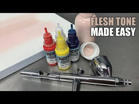 How to mix a Flesh Tone