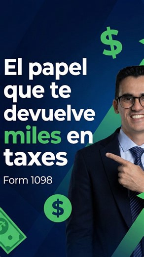 Marcos Alvarez on Instagram: "El papel que te devuelve miles en taxes 🧾💸 Si eres dueño de casa y declaras impuestos en Estados Unidos, esto es CLAVE👇 La mayoría de las personas usa la deducción estándar sin saber que, en muchos casos, la deducción itemizada conviene más 💡 ¿Por qué? Porque te permite deducir los intereses de tu hipoteca usando la forma 1098, y eso puede significar pagar menos impuestos legalmente ✅ 👉 No es para todo el mundo, pero si tienes casa, DEBES entender la diferencia