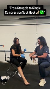 Struggling with your compression socks? Try this! Link for over the counter knee highs**** https://amzn.to/45sq92c Disclaimer: this is not medical advice. Consult your doctor if you are having pain or mobility limitations. #caregiver #caregivers #caregiversupport #caregivertips #healthcare #health #healthcareworkers #pain #geriatrics #falls #fallprevention #parkinsons #rollingwalker #stairs #dementia #homecare #homehealth #wellness #stna #cna #nurse #surgery #physicaltherapy #physicaltherapist #